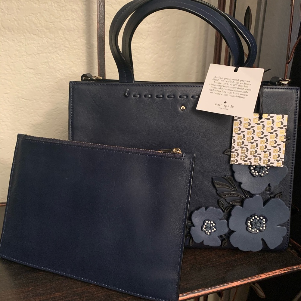 Kate spade Madison Sam anise blue crossbody alpine - Picture 1 of 8